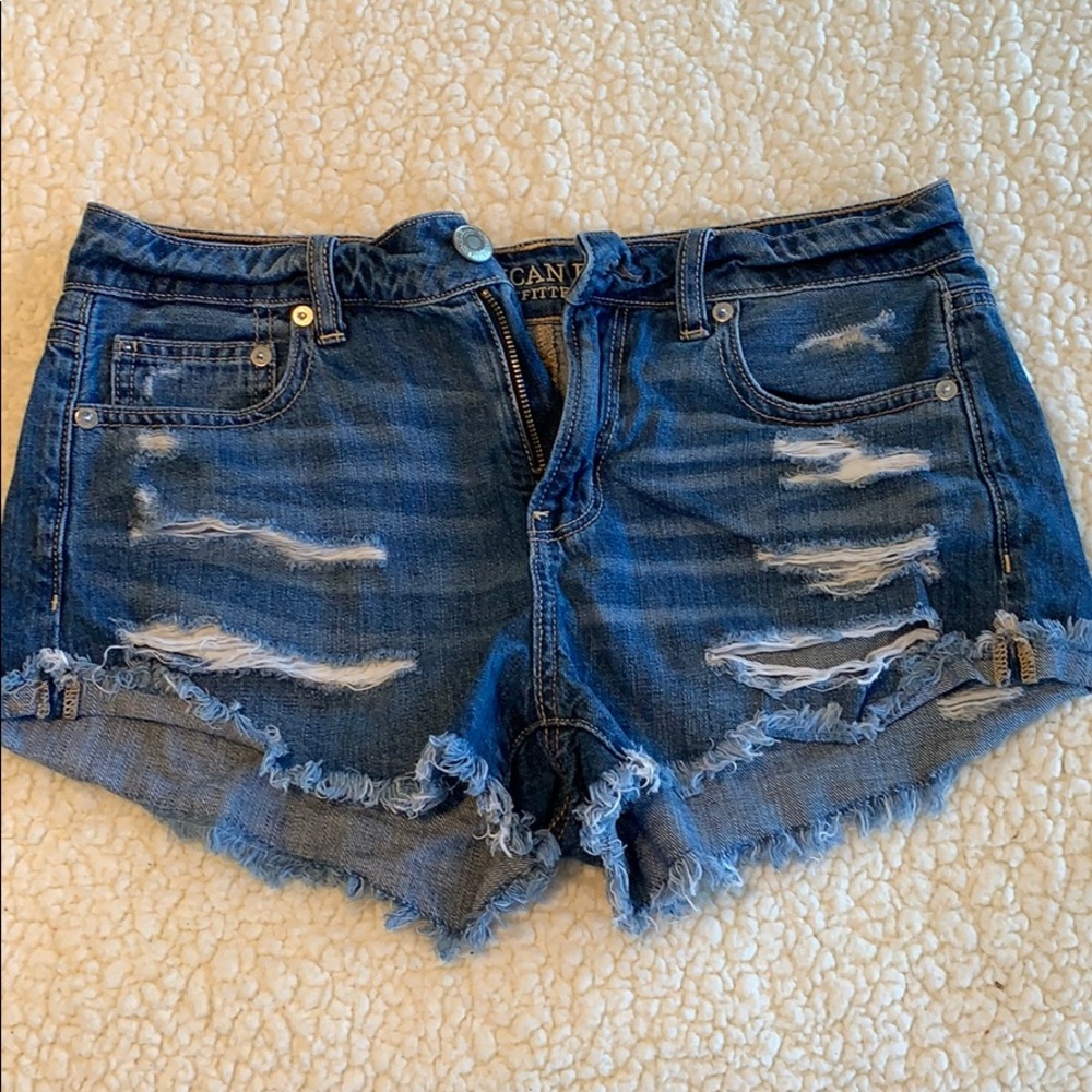 American eagle jean shorts